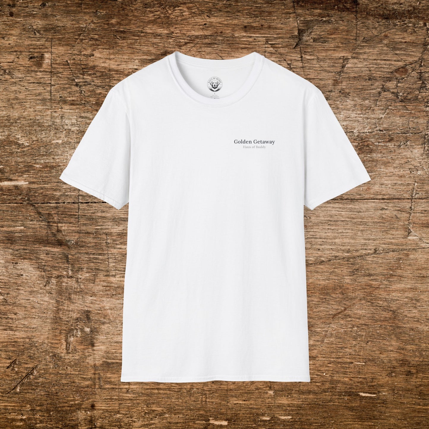 Golden Getaway Dog Tee