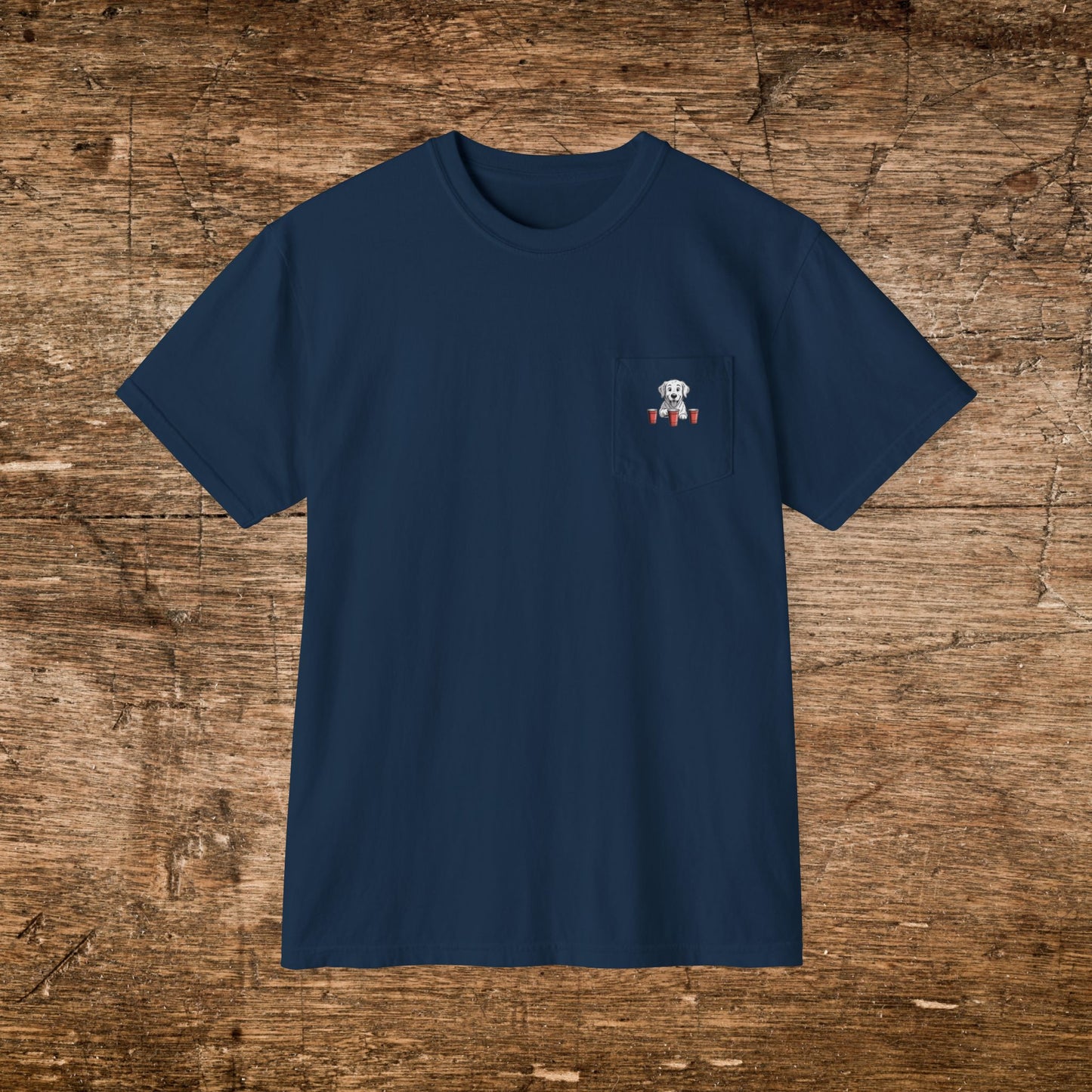 Dog Pong Pocket T-Shirt