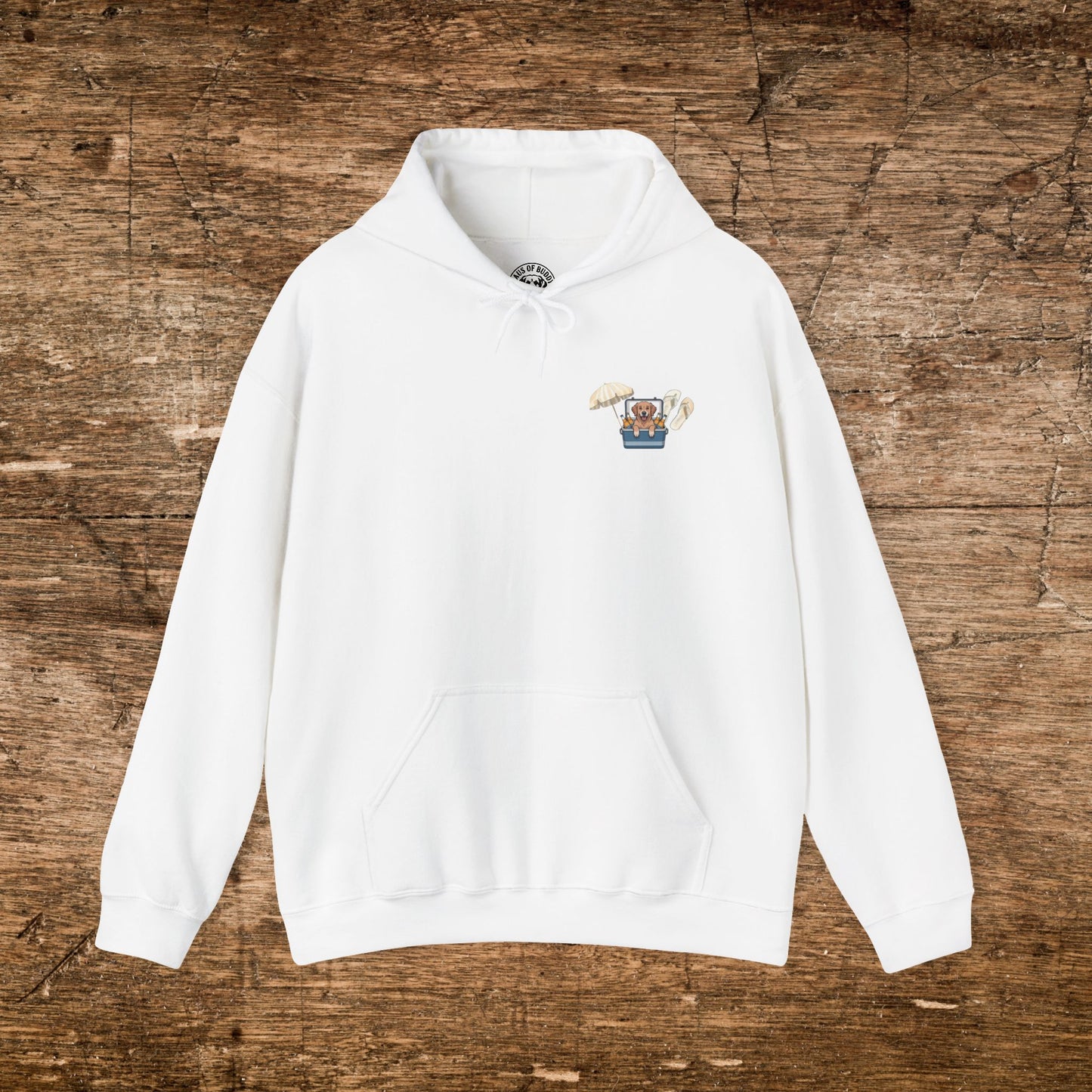Chill Dog Beach Hoodie