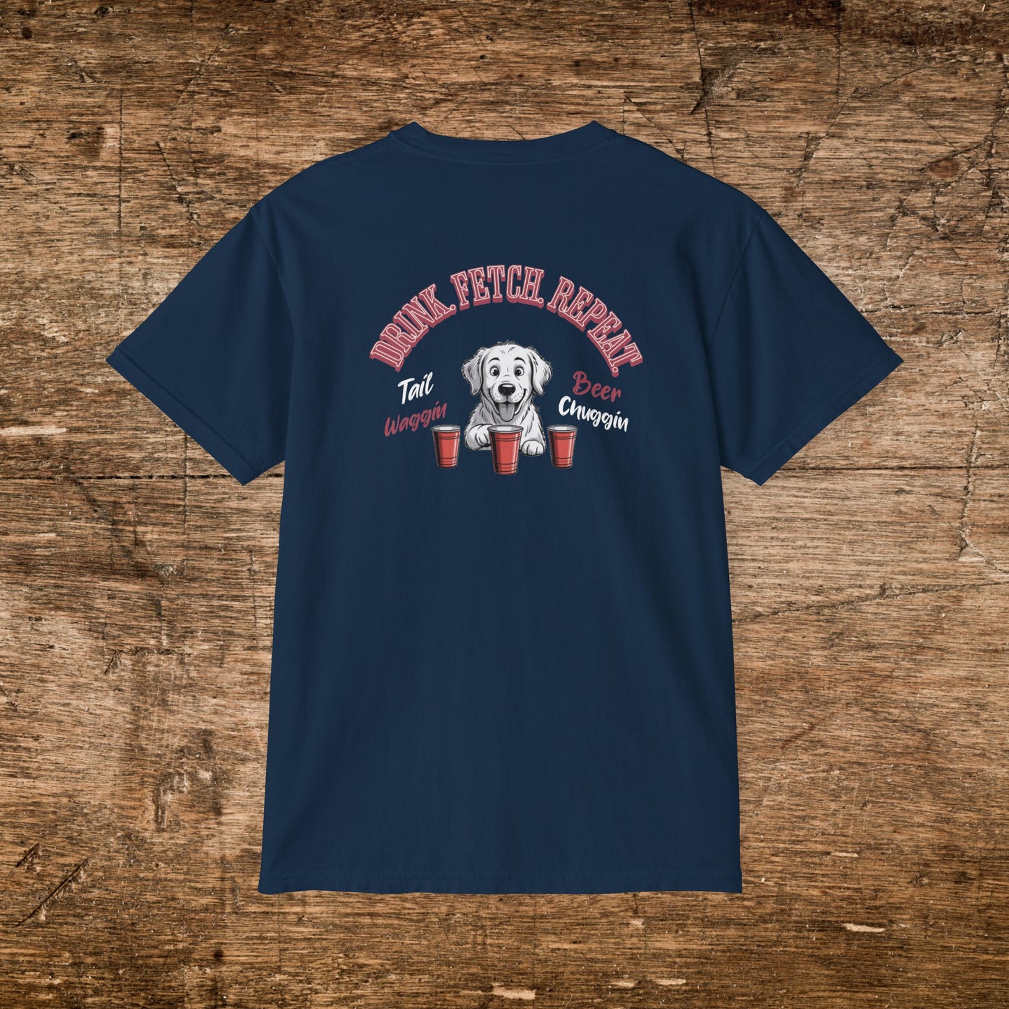 Dog Pong Pocket T-Shirt