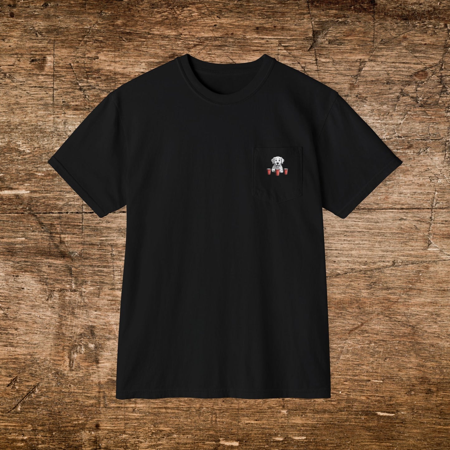 Dog Pong Pocket T-Shirt