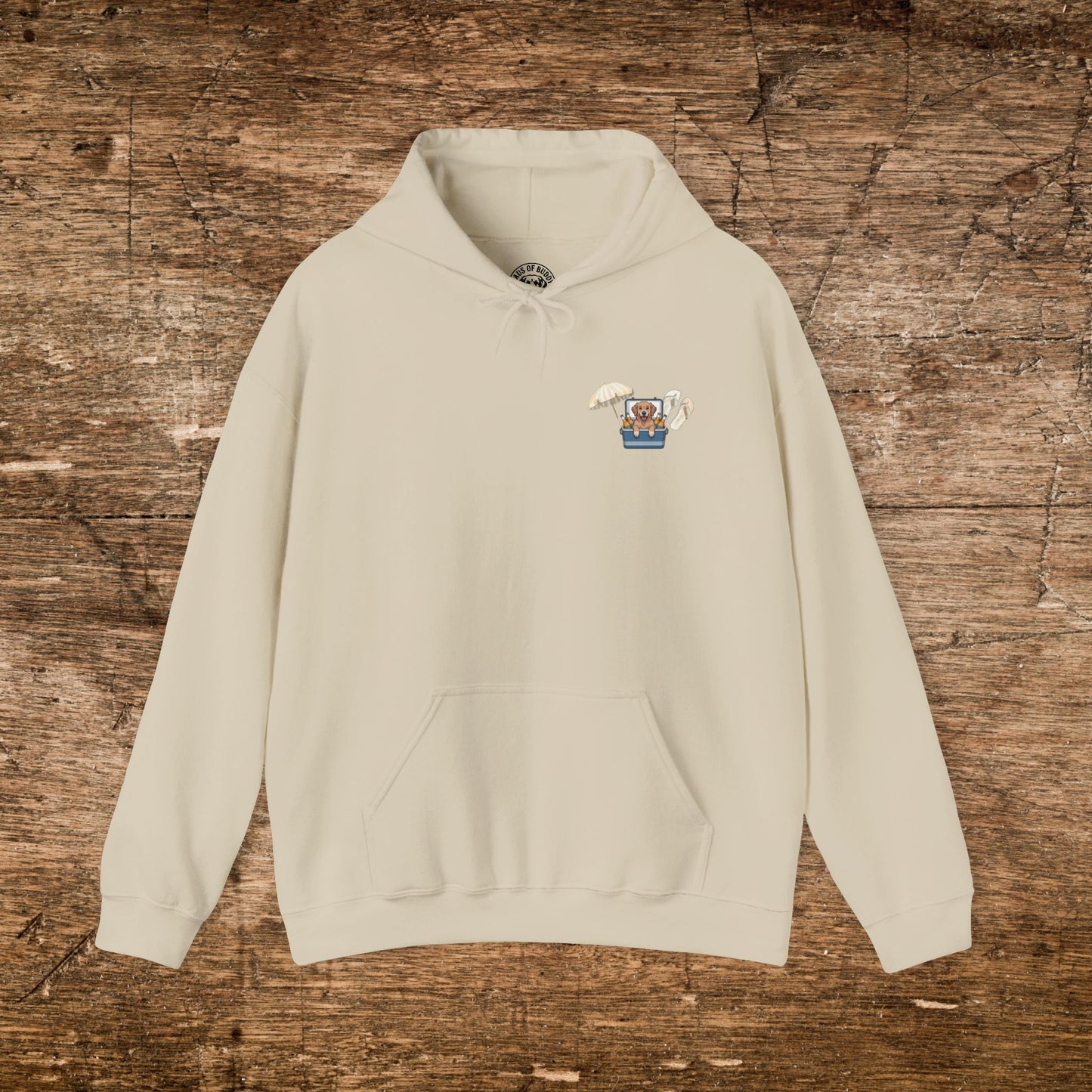 Chill Dog Beach Hoodie