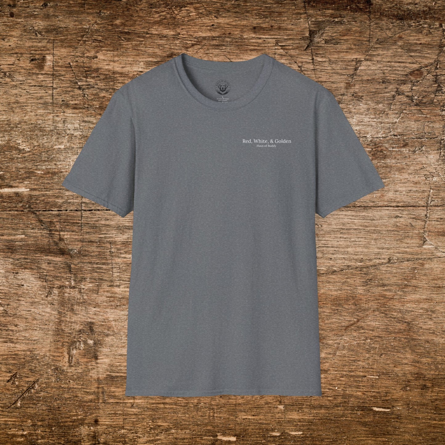 Red, White, & Golden Buddy Tee