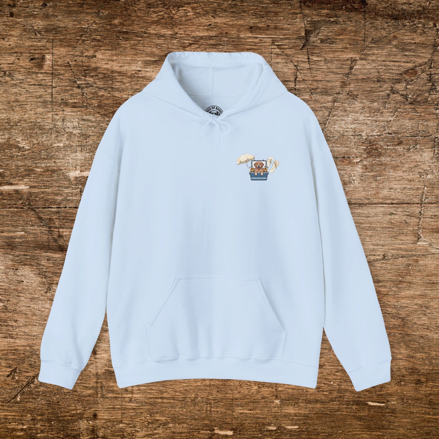 Chill Dog Beach Hoodie