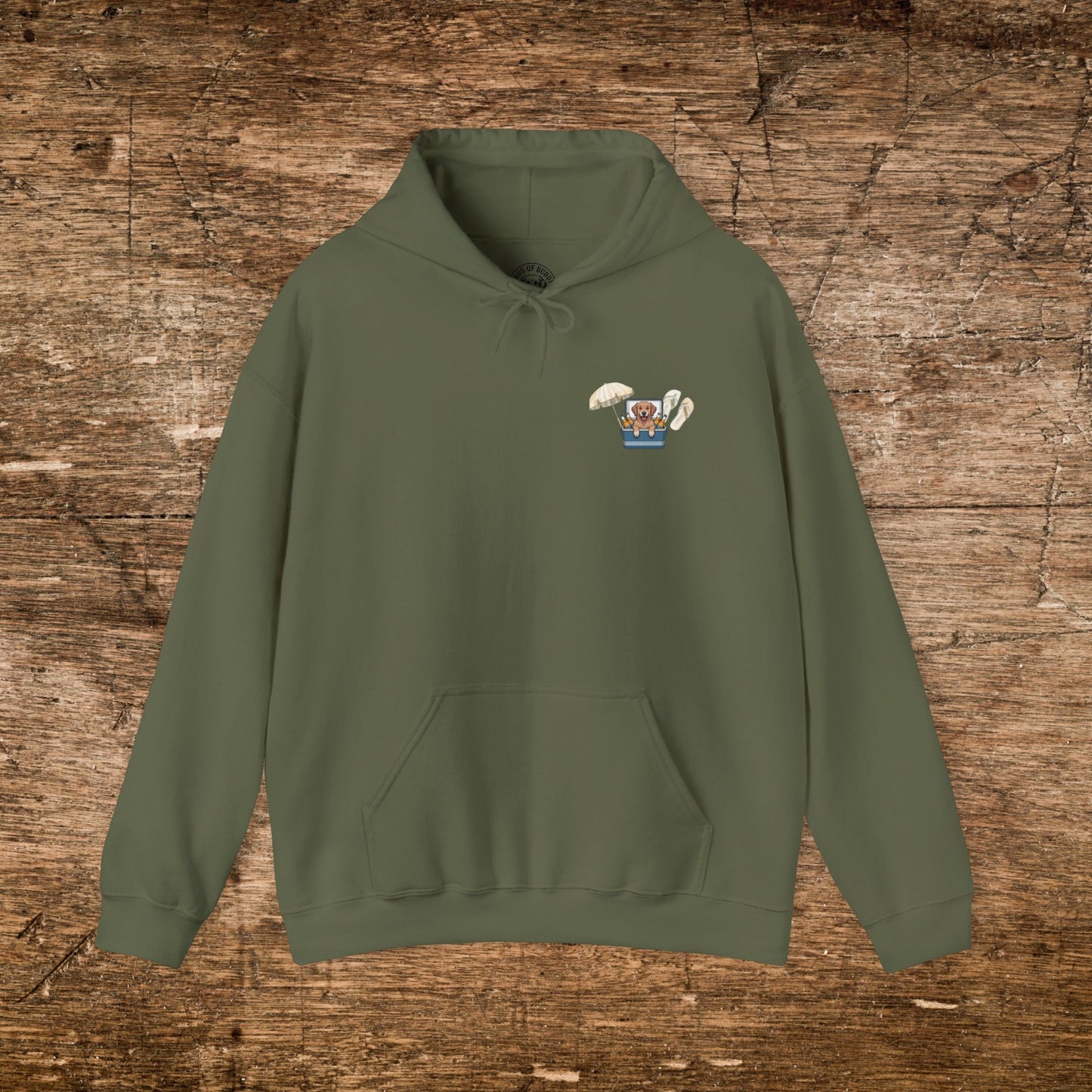 Chill Dog Beach Hoodie