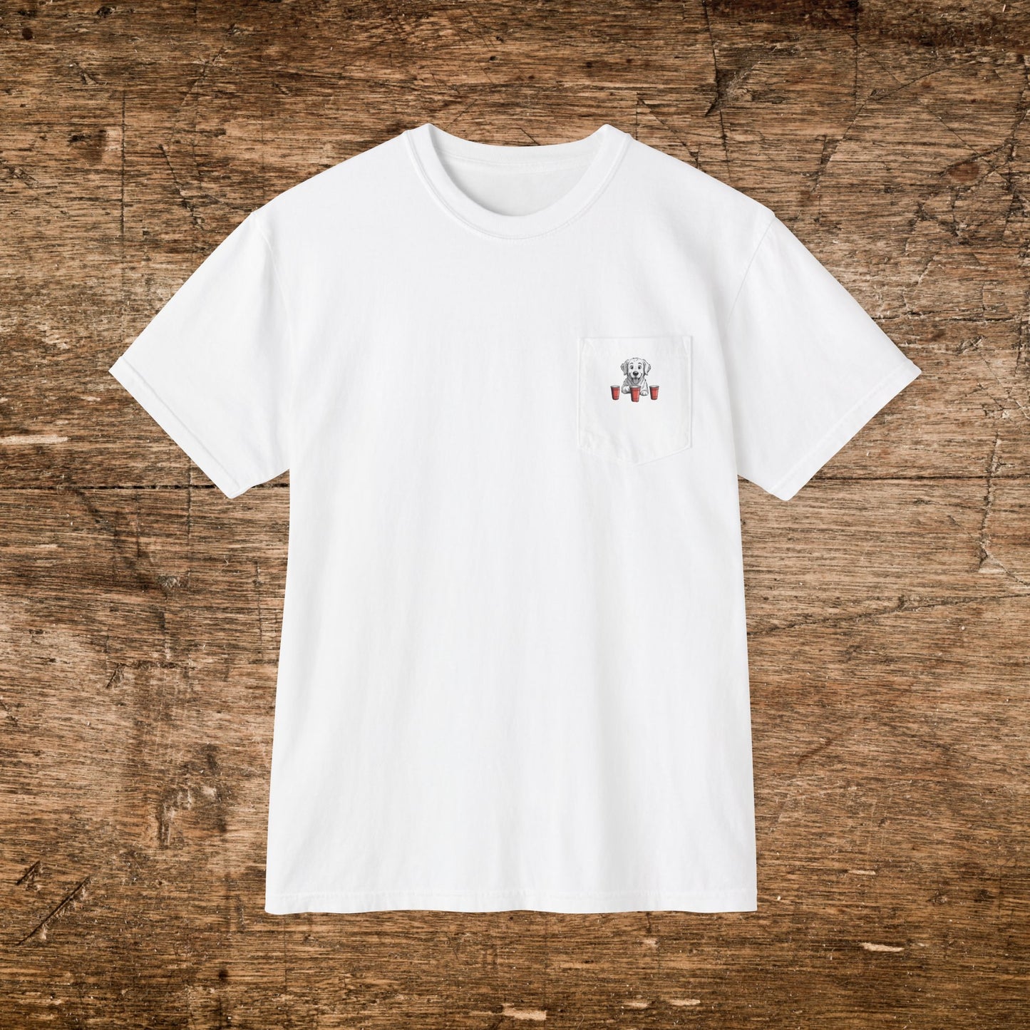 Dog Pong Pocket T-Shirt