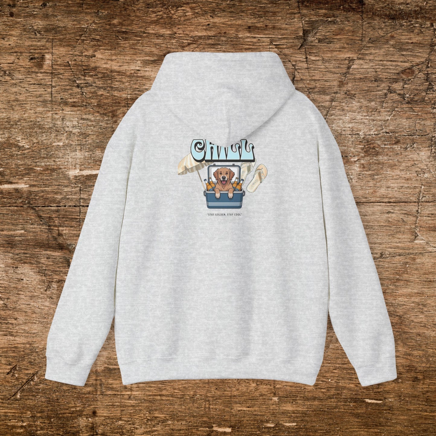 Chill Dog Beach Hoodie