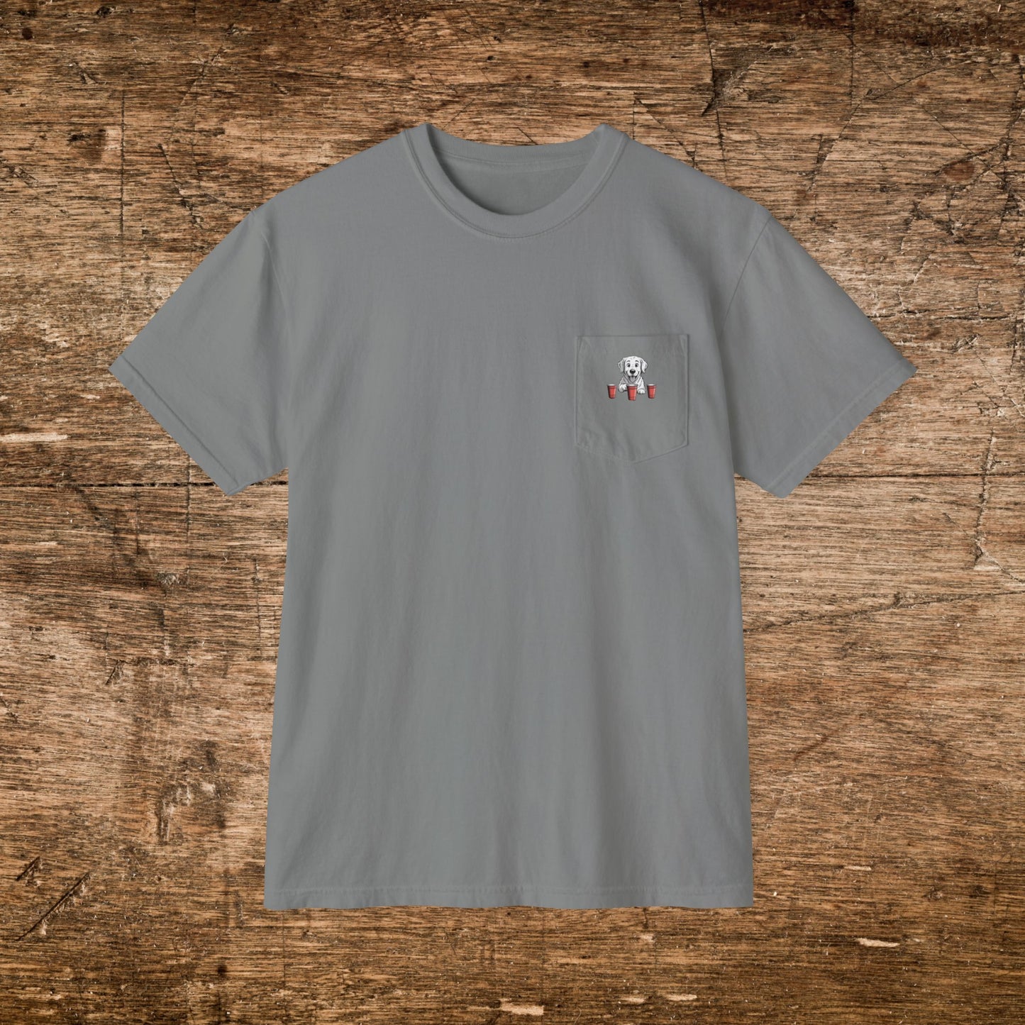 Dog Pong Pocket T-Shirt