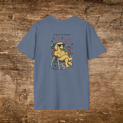 All Bark All Freedom Buddy Tee