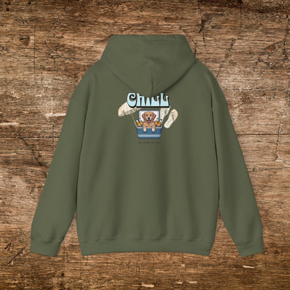 Chill Dog Beach Hoodie