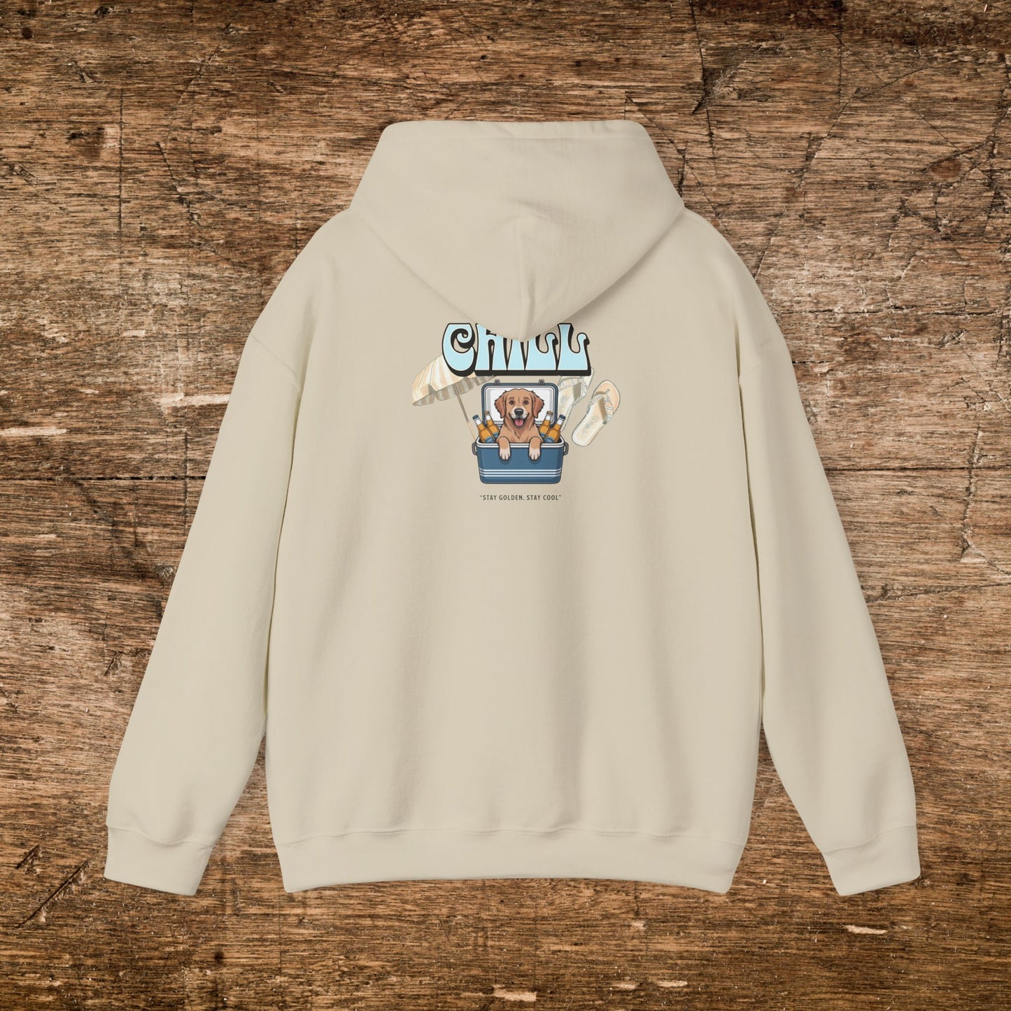 Chill Dog Beach Hoodie