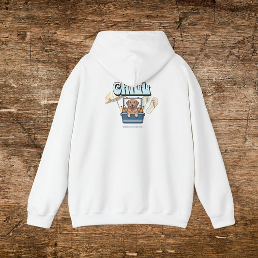 Chill Dog Beach Hoodie