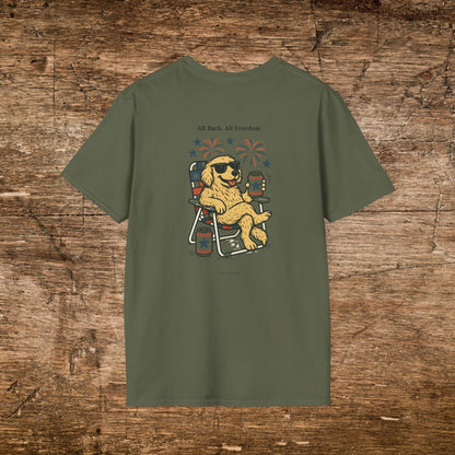 All Bark All Freedom Buddy Tee