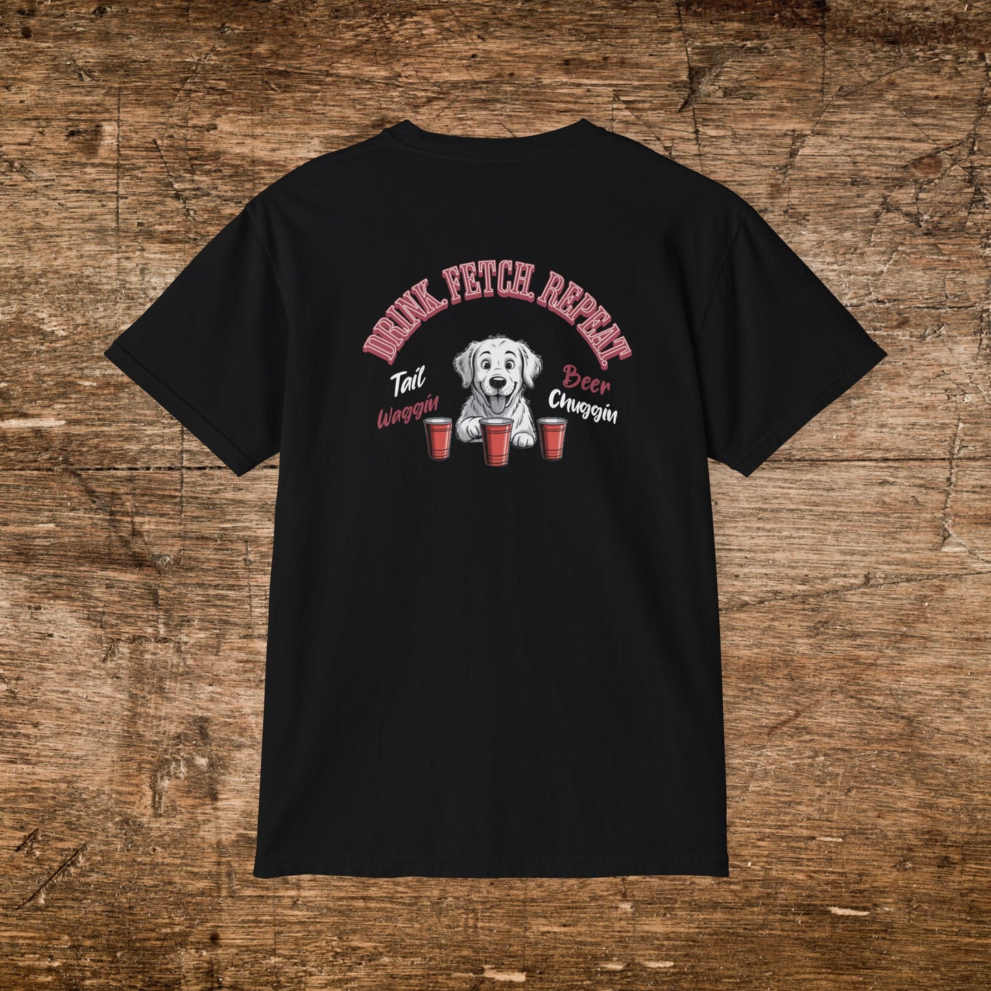 Dog Pong Pocket T-Shirt